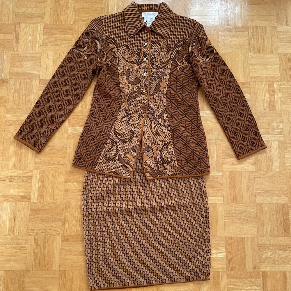 Escada Blazer with Matching Skirt